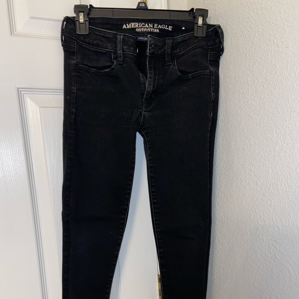 Black skinny jeans